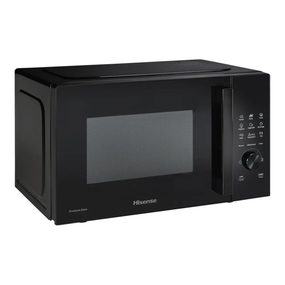 Cuptor cu microunde Hisense H23MOBSD1H, Negru