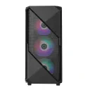Carcasă PC Gamemax Revolt, Midi-Tower, Fără PSU, Negru