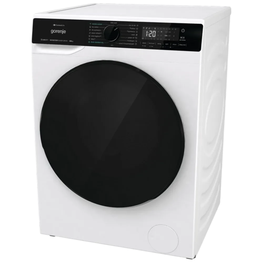 Стирально-сушильная машина Gorenje WD2PA964ADW, 9кг, Белый