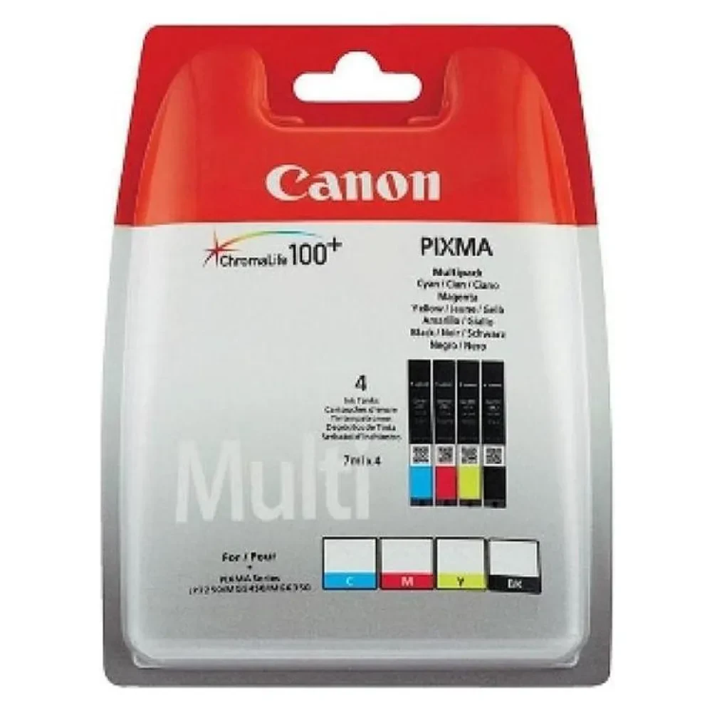Cartușe de cerneală multipack Canon CLI-451, 7ml, Multipack BK/C/M/Y