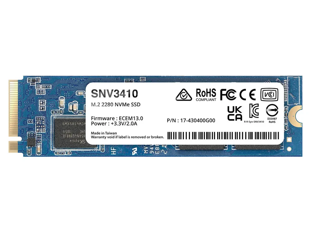 Unitate SSD SYNOLOGY SNV3410-800G, 800GB, SNV3410-800G