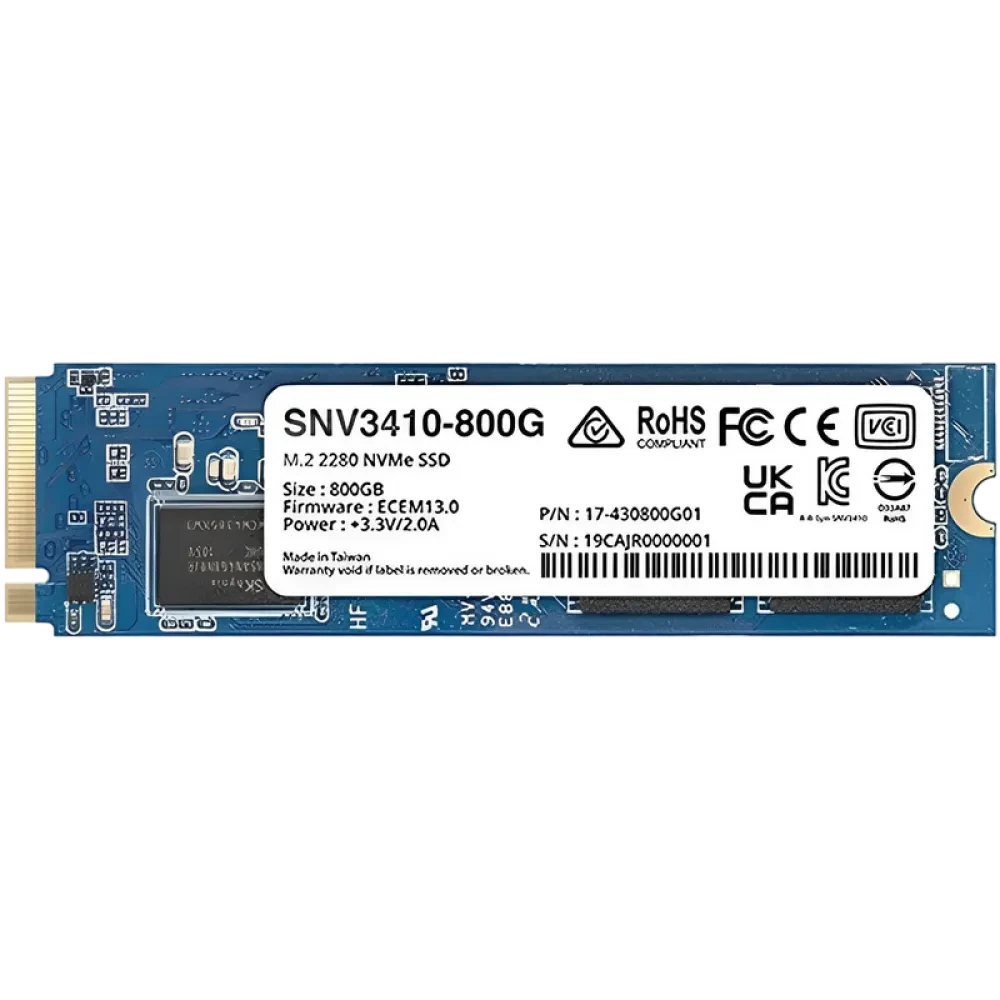 Unitate SSD SYNOLOGY SNV3410-800G, 800GB, SNV3410-800G