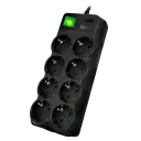 Prelungitor electric SVEN SV-021726, 8 Prize, 5m, Negru