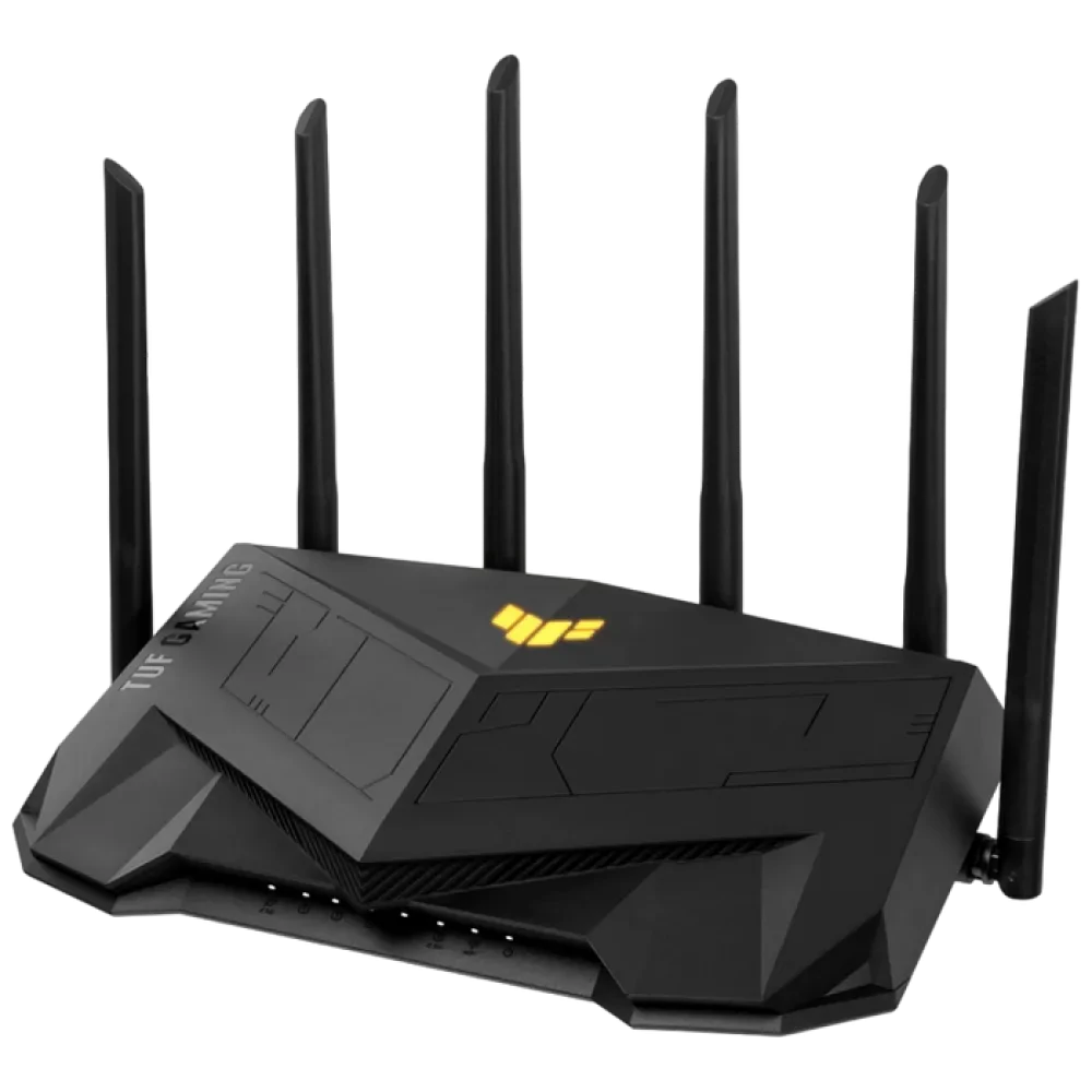Router fără fir ASUS TUF-AX6000, Negru