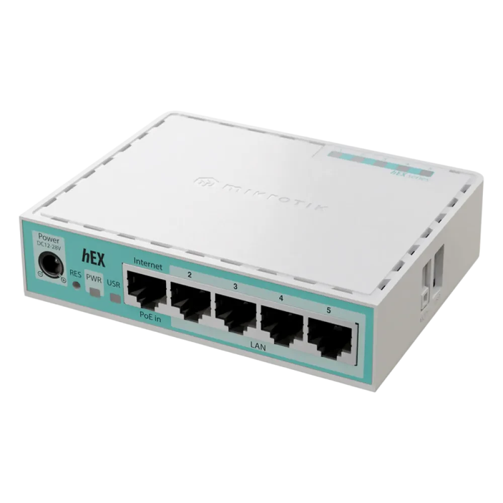 Router MikroTik hEX refresh, Alb