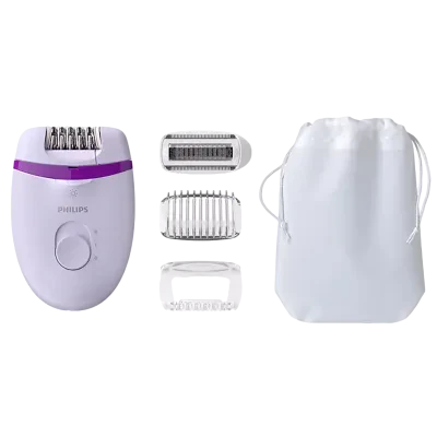 Epilator Philips BRE275/00, Alb | Violet
