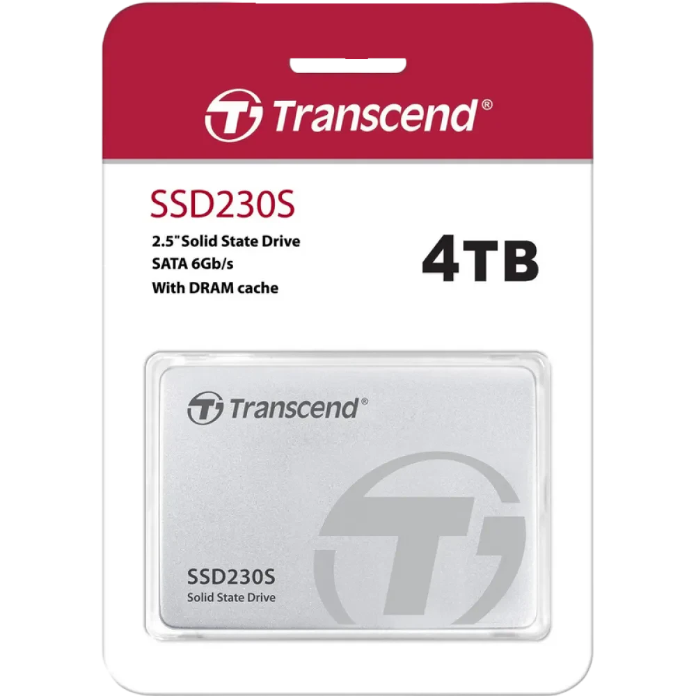 Накопитель SSD Transcend SSD230S, 4000Гб, TS4TSSD230S