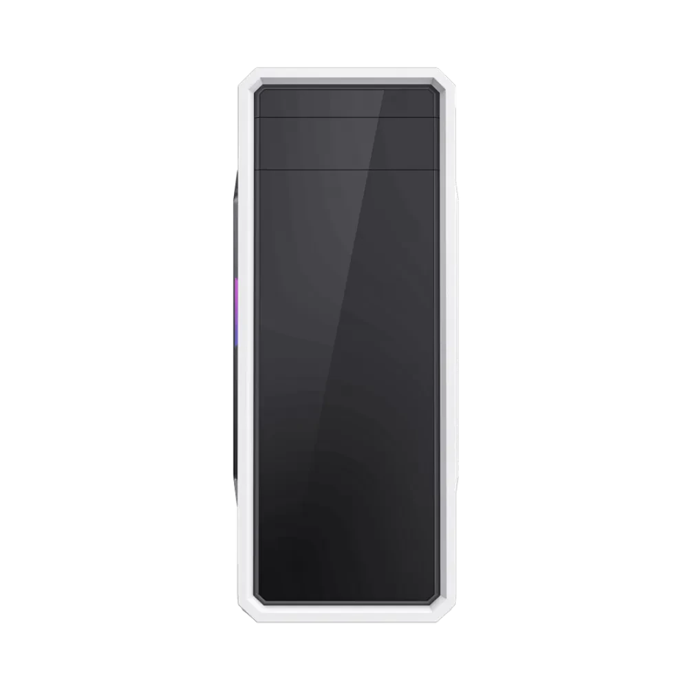 Компьютерный корпус Gamemax G561E-WH, Midi-Tower, Без блока питания, Черный | Белый