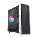 Компьютерный корпус Gamemax G561E-WH, Midi-Tower, Без блока питания, Черный | Белый