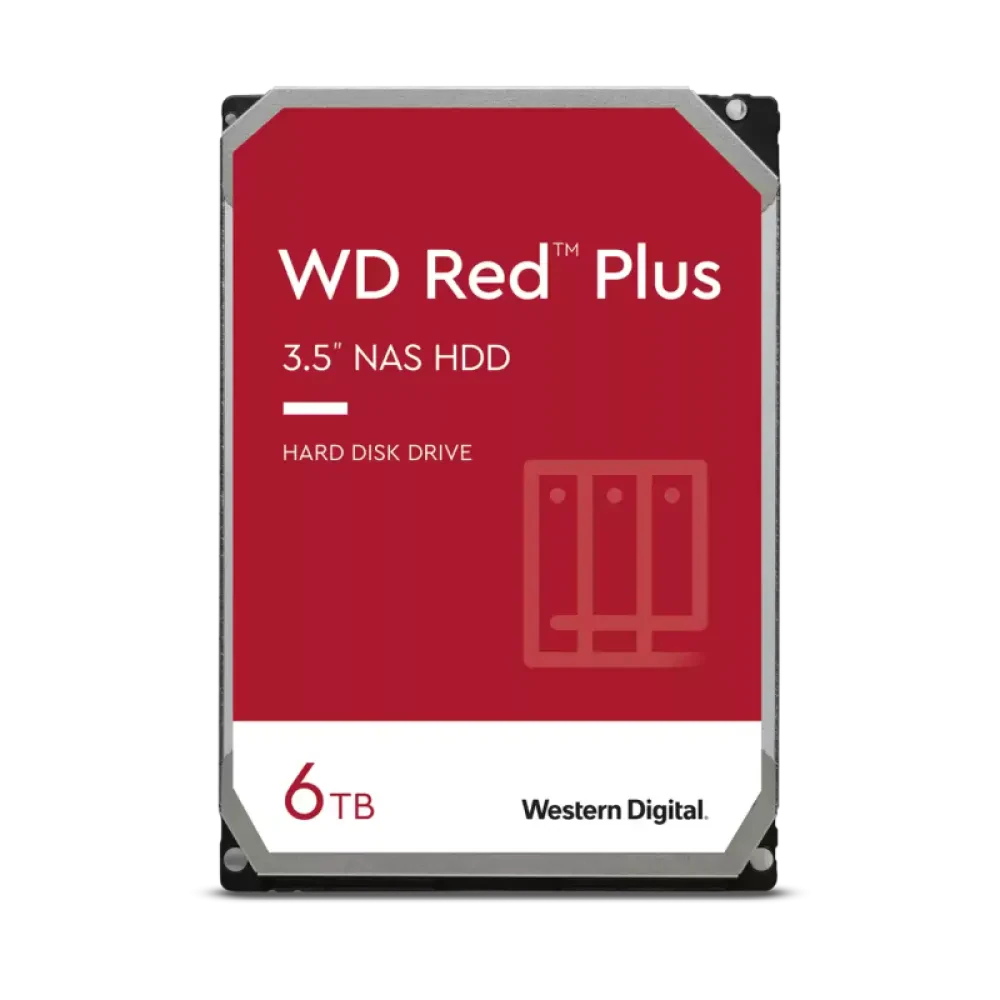 Unitate HDD Western Digital WD Red Plus, 3.5", 6 TB <WD60EFPX>