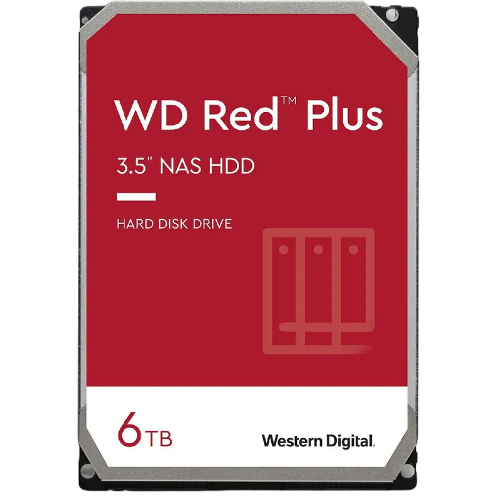 Unitate HDD Western Digital WD Red Plus, 3.5", 6 TB <WD60EFPX>