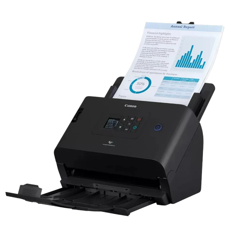 Потоковый Сканер Canon imageFORMULA DR-S250N, A4, Чёрный