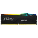 Memorie RAM Kingston FURY Beast RGB, DDR5 SDRAM, 6400 MHz, 64GB, KF564C32BBEAK2-64