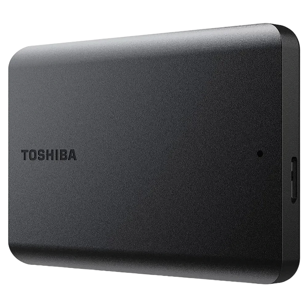 HDD portabil extern Toshiba Canvio Basics, 4 TB, Negru (HDTB540EK3CA)