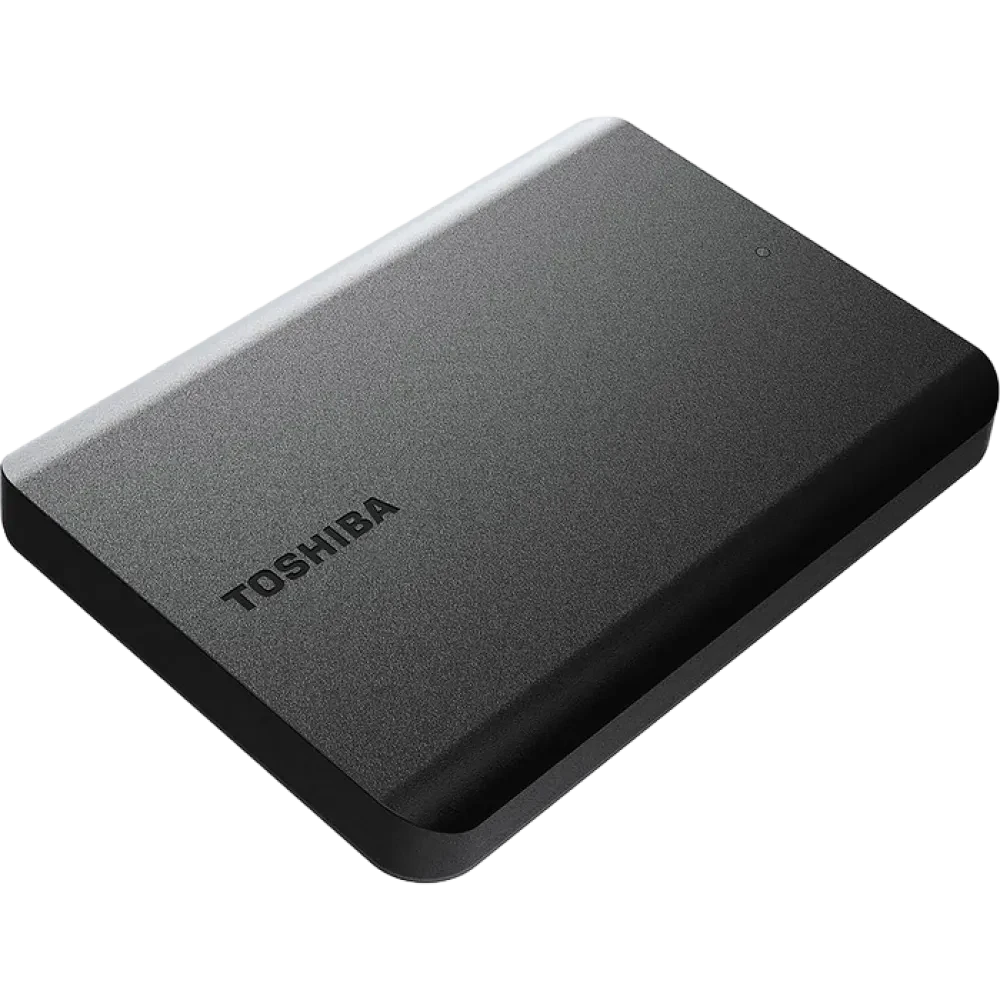 HDD portabil extern Toshiba Canvio Basics, 4 TB, Negru (HDTB540EK3CA)
