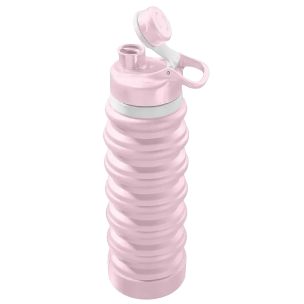 Sticlă de băut Cellularline Collapsible Bottle, Roz