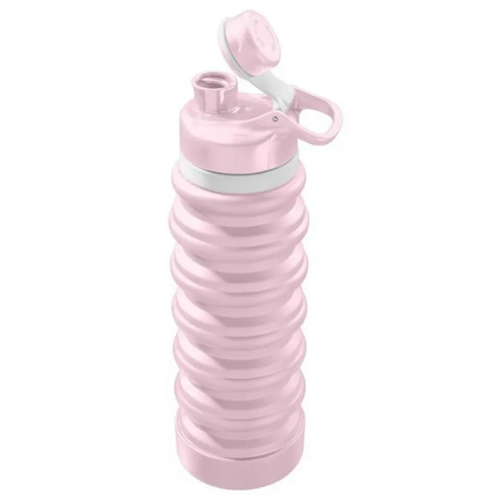 Sticlă de băut Cellularline Collapsible Bottle, Roz