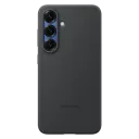 Husă Samsung Silicone Cover pentru Galaxy S25, Negru