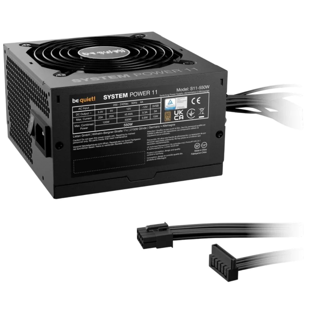 Sursă Alimentare PC be quiet! SYSTEM POWER 11, 550W, ATX