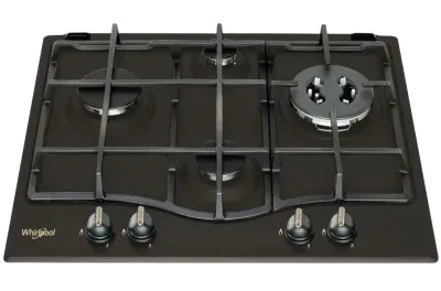 Plită pe gaz Whirlpool GMT 6422 AN, Negru