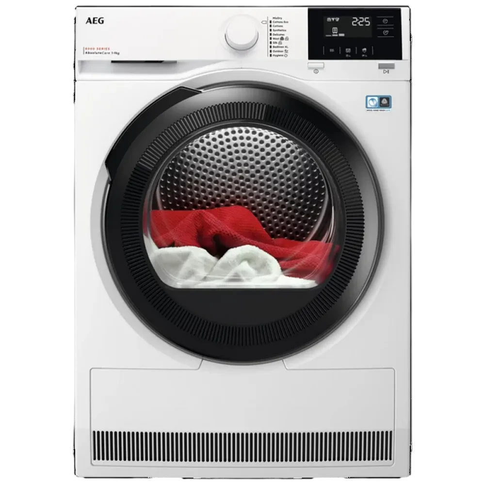 Uscător de rufe AEG TR819P4E, 9kg, Alb