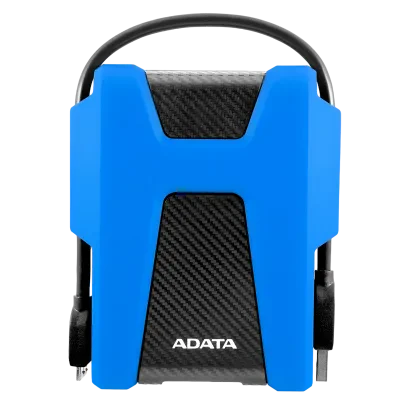 Внешний портативный жесткий диск ADATA HD680, 2 ТБ, Синий | Чёрный (AHD680-2TU31-CBL)
