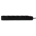 Сетевой фильтр SVEN SF-06E, 6 Розеток, 5м, Чёрный