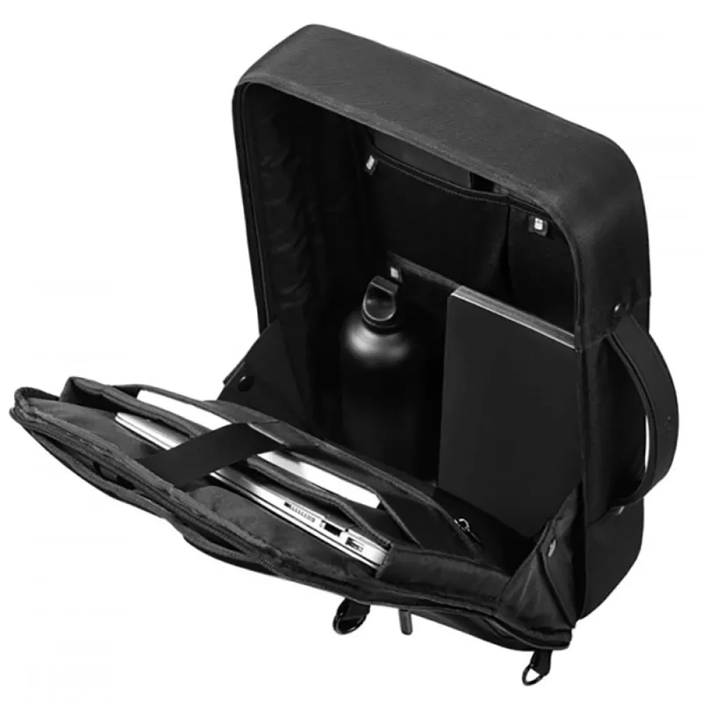 Rucsac și Servietă Bobby Bizz 2.0, 15.6", Negru