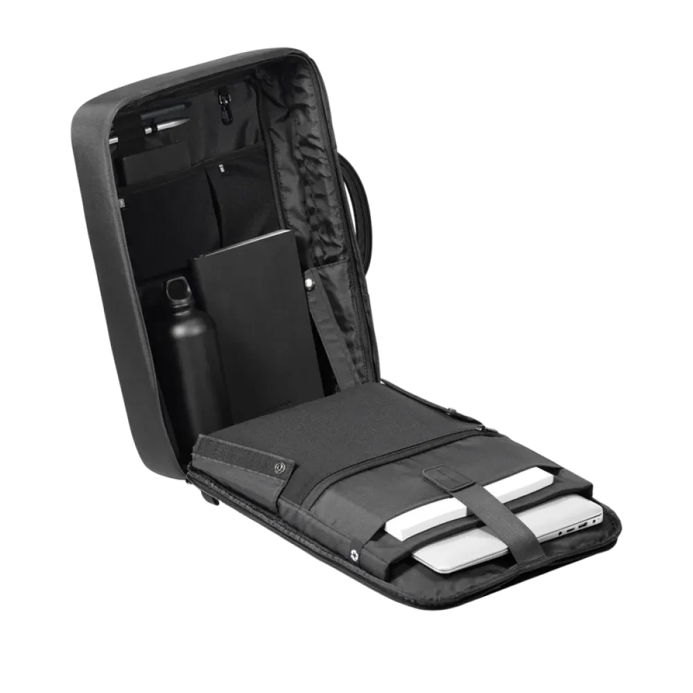 Rucsac și Servietă Bobby Bizz 2.0, 15.6", Negru
