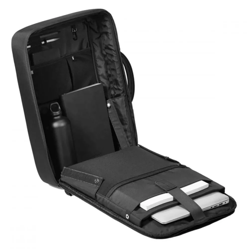 Rucsac și Servietă Bobby Bizz 2.0, 15.6", Negru