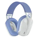 Căști gaming Logitech G435, Wireless, Alb/Liliac