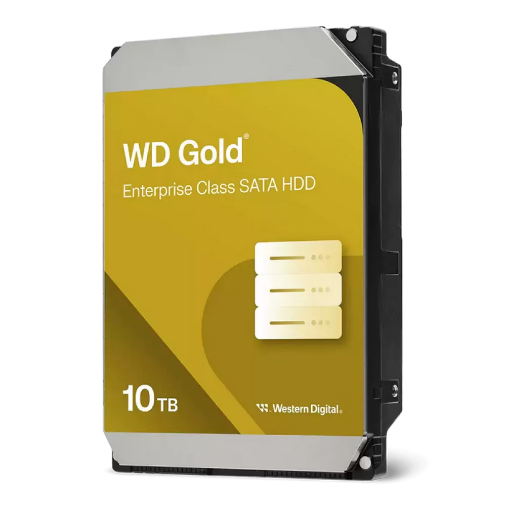 Жесткий диск Western Digital WD Gold, 3.5", 10 ТБ <WD103KRYZ>