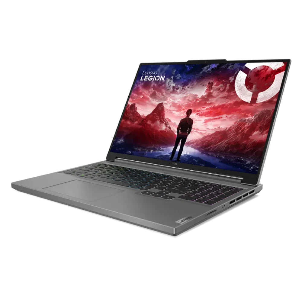 Игровой ноутбук 16" Lenovo Legion Slim 5 16AHP9, Luna Grey, AMD Ryzen 7 8845HS, 16Гб/512Гб, Без ОС