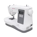 Mașină de cusut Singer Confidence 7640, Alb | Gri