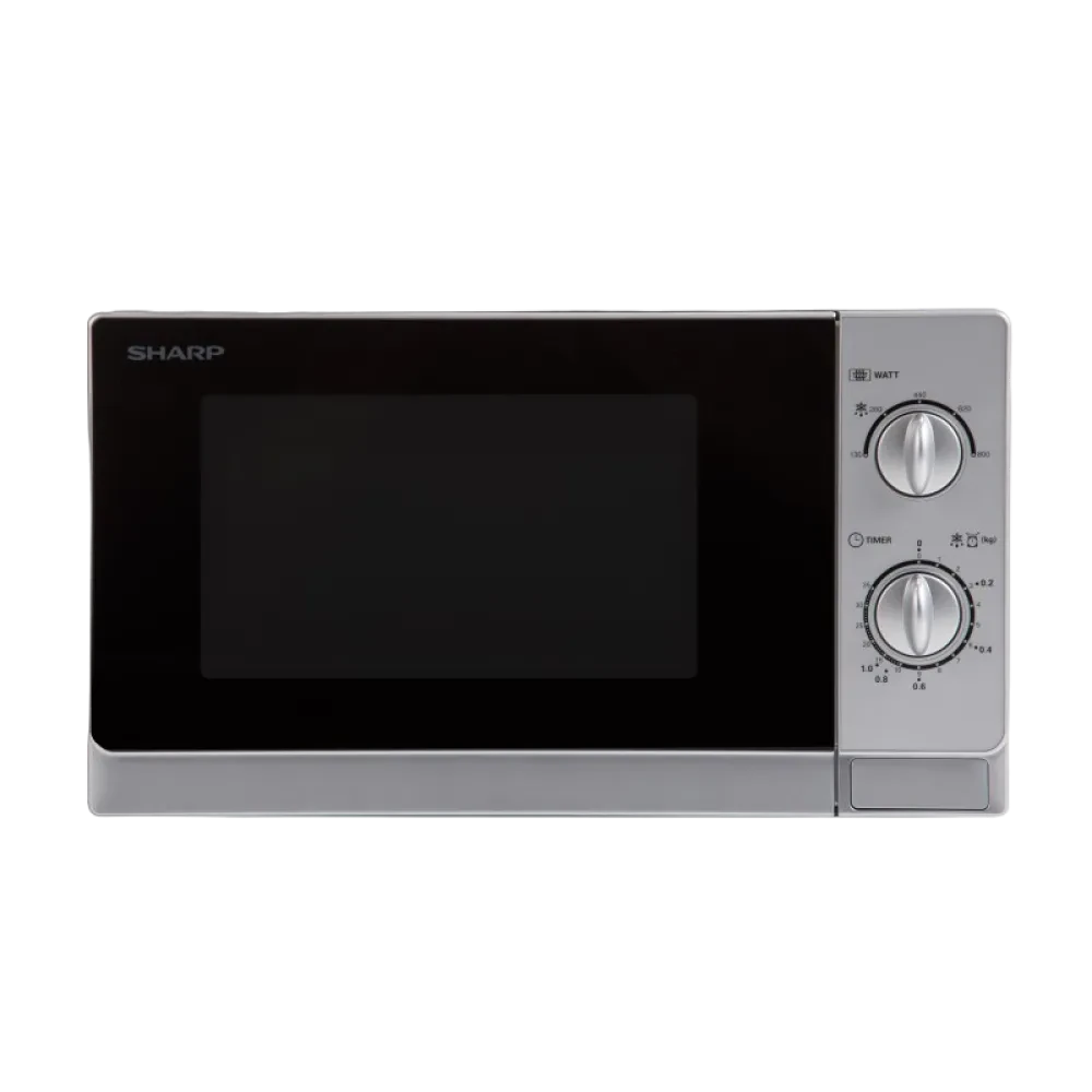 Cuptor cu microunde Sharp R20DS, Argintiu