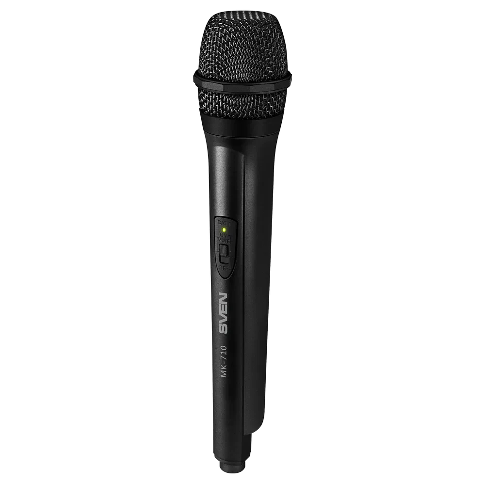 Microfon Karaoke SVEN MK-710, Fără fir, Negru