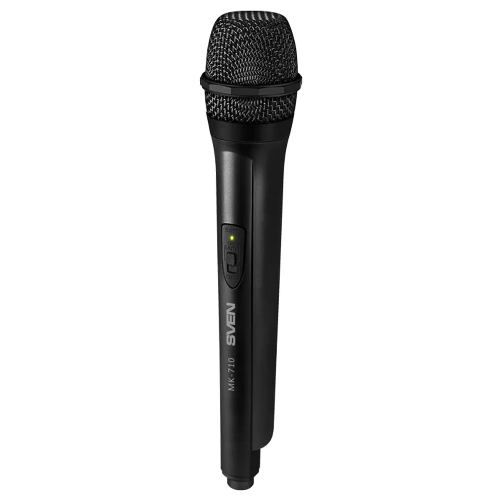 Microfon Karaoke SVEN MK-710, Fără fir, Negru