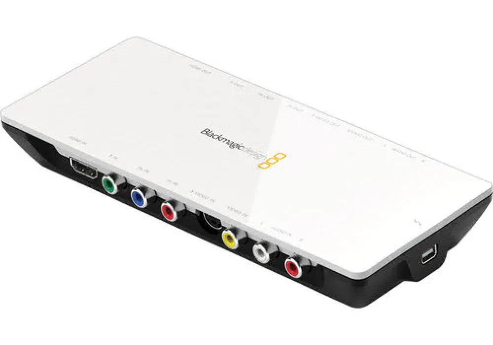 Dispozitiv I/O extern Blackmagic Design Intensity Shuttle cu Thunderbolt, White