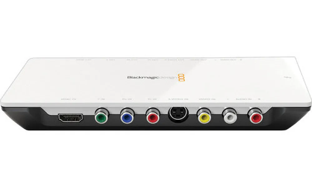 Dispozitiv I/O extern Blackmagic Design Intensity Shuttle cu Thunderbolt, White