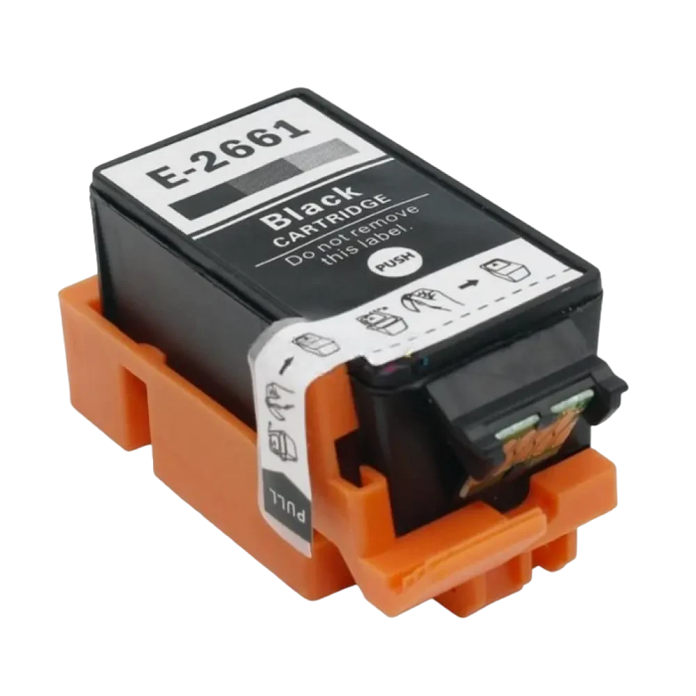 Картридж чернильный Epson T266, 6мл, Черный