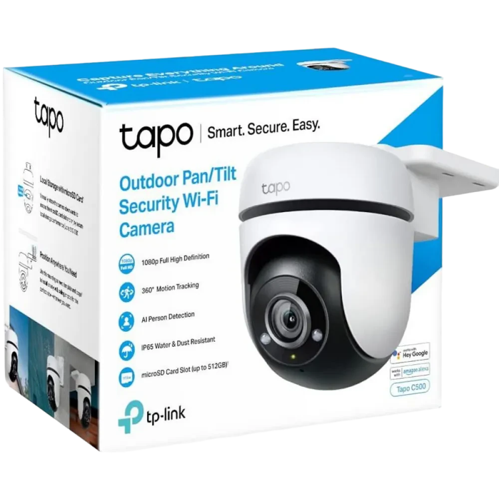 Camera de supraveghere Smart TP-LINK TAPO C500, Alb