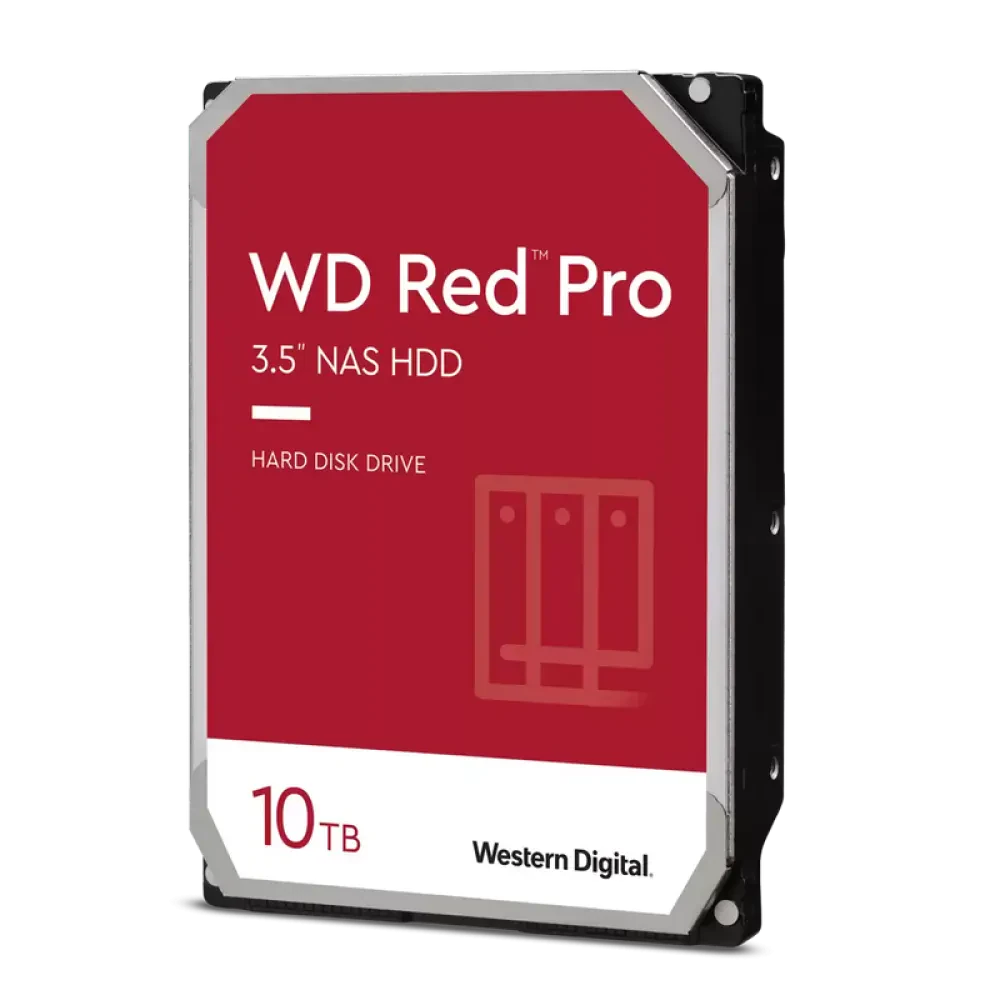 Жесткий диск Western Digital WD Red Pro, 3.5", 10 ТБ <WD102KFBX>