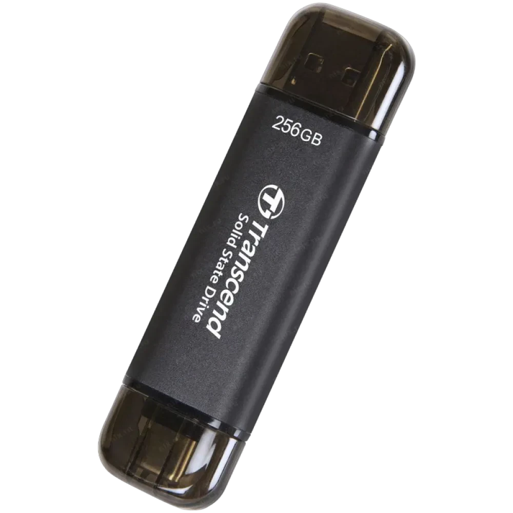 SSD portabil extern Transcend ESD310C, 256GB, Negru (TS256GESD310C)