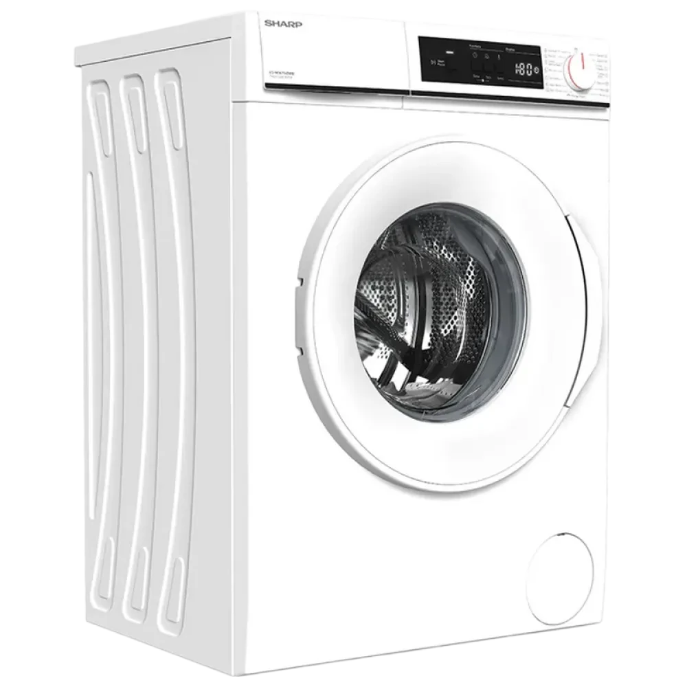 Mașină de spălat Sharp ESNFA714BWBEE, 7kg, Alb