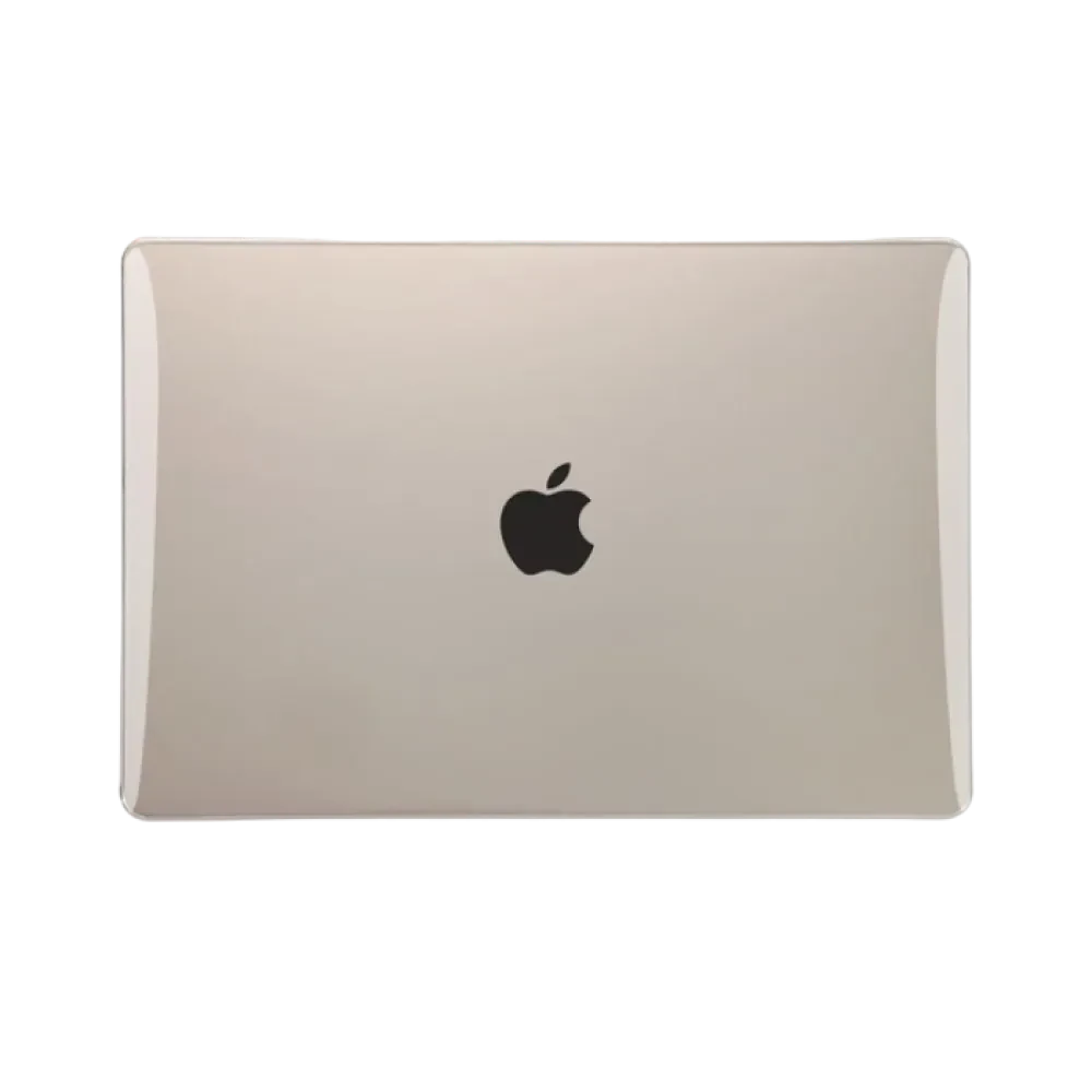 Husă pentru laptop Tech Protect Smartshell Macbook Air 15 (2023), 15", Policarbonat, plastic, Crystal Clear