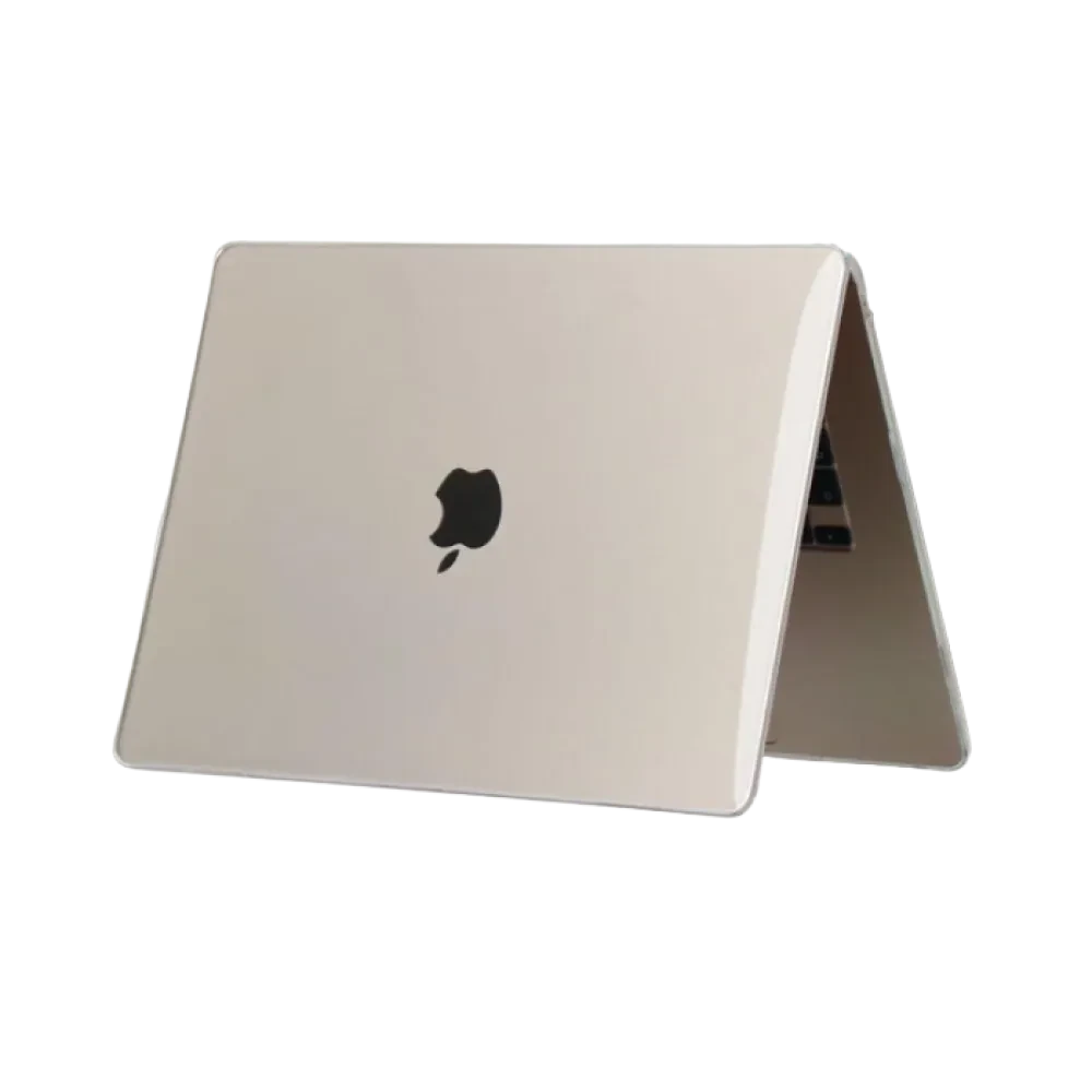 Husă pentru laptop Tech Protect Smartshell Macbook Air 15 (2023), 15", Policarbonat, plastic, Crystal Clear