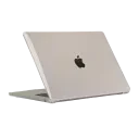 Husă pentru laptop Tech Protect Smartshell Macbook Air 15 (2023), 15", Policarbonat, plastic, Crystal Clear