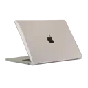 Husă pentru laptop Tech Protect Smartshell Macbook Air 15 (2023), 15", Policarbonat, plastic, Crystal Clear