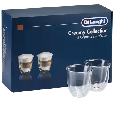 Set de pahare De'Longhi DLSC301, Transparent