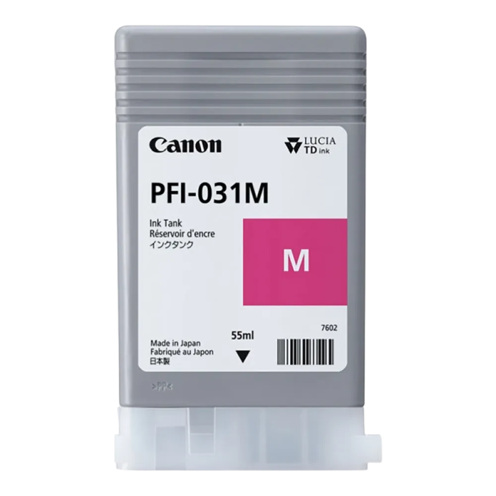 Картридж чернильный Canon PFI-031, 55мл, Пурпурный